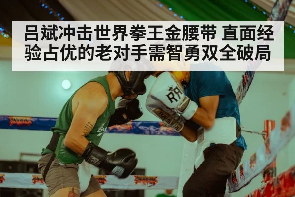 吕斌冲击世界拳王金腰带 直面经验占优的老对手需智勇双全破局